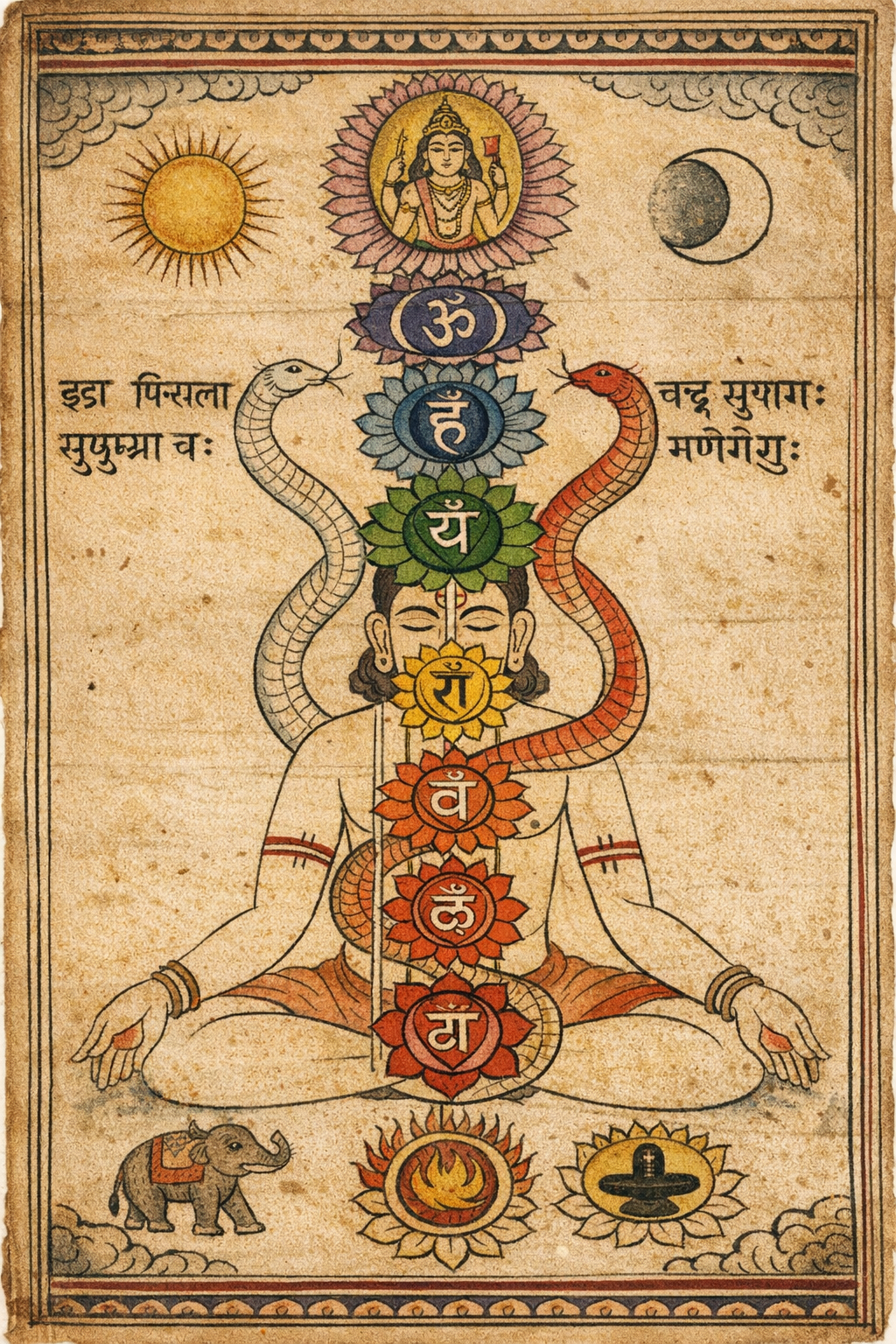 Placeholder 1 - diagramma storico dei chakra